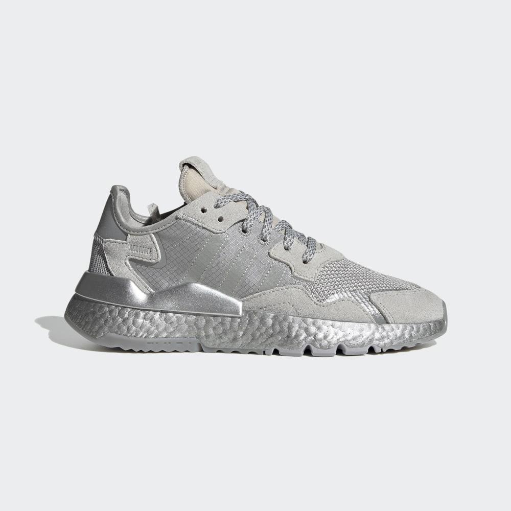 Originals Adidas NITE JOGGER W Dama Romania - Gri/Argintii Metal FW5466